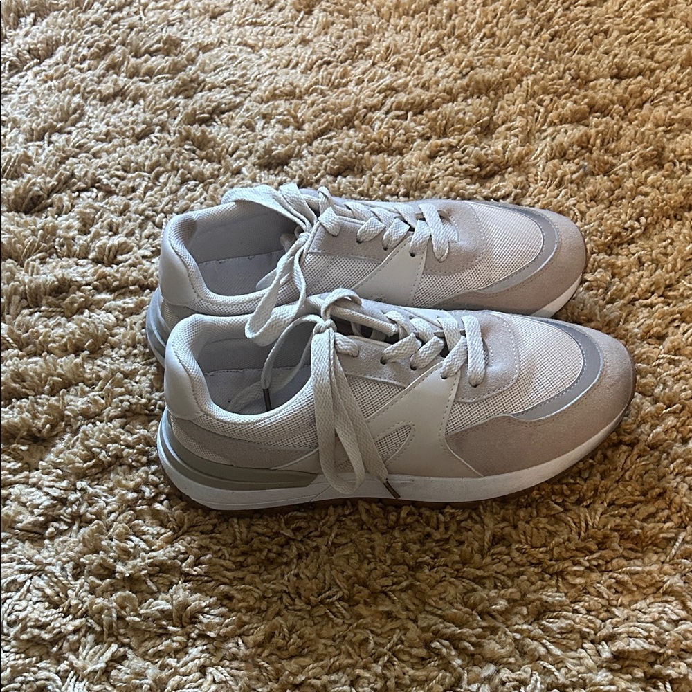 Rachel Zoe White and beige Women's Sneakers